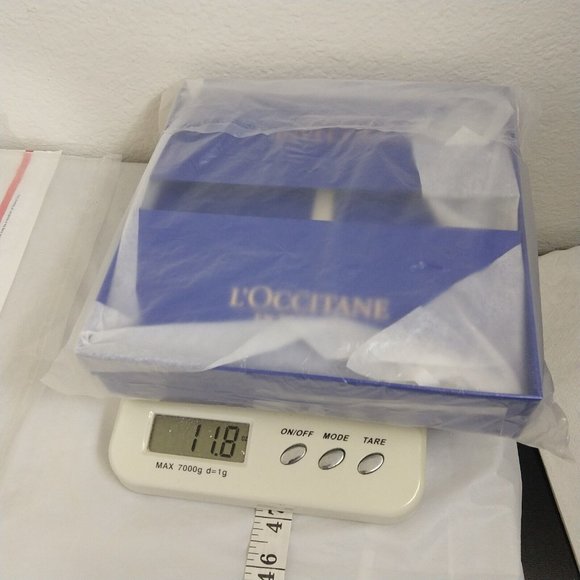 L'Occitane En Provence Holiday Blue Medium Empty Gift Box X 2 New - Picture 6 of 6